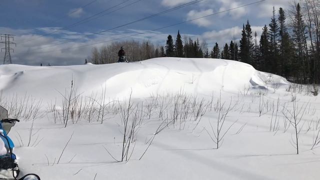 Ski-Doo Skandic WT - Small drop in the power lines смотреть онлайн
