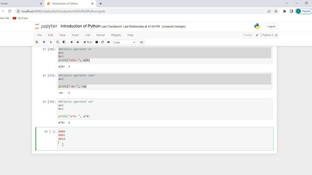 7Bitwise operator and special operator#OR#AND#XOR#XNOR identical opertor. смотреть онлайн