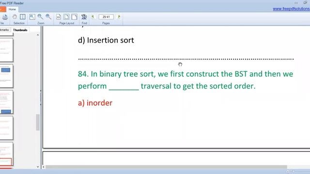 Sorting Algorithms | 50 MCQs related to Sorting Algorithm with solution| part-2|PPSC | in urdu/hind смотреть онлайн
