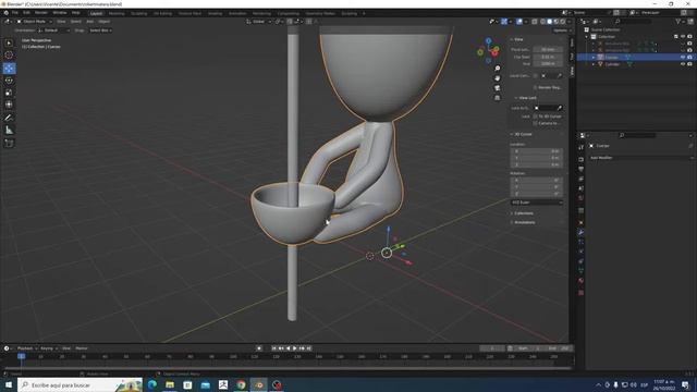 ⚡ BLENDER para IMPRESIÓN 3D Abrir AGUJEROS y exportar STL ⚡ Nivel Básico 3/3 смотреть онлайн