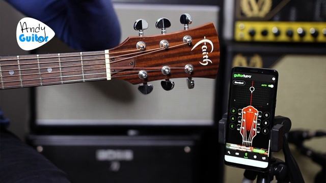 How To Tune A Guitar with a FREE APP смотреть онлайн