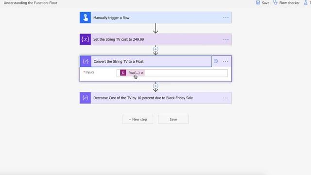 Float Function / Expression | Power Automate смотреть онлайн
