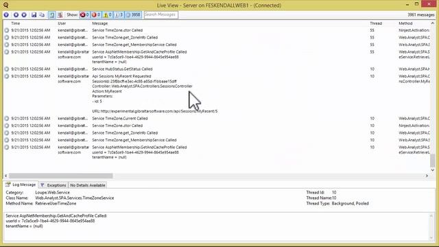Loupe Demo: Real-time Log Tail Viewing смотреть онлайн