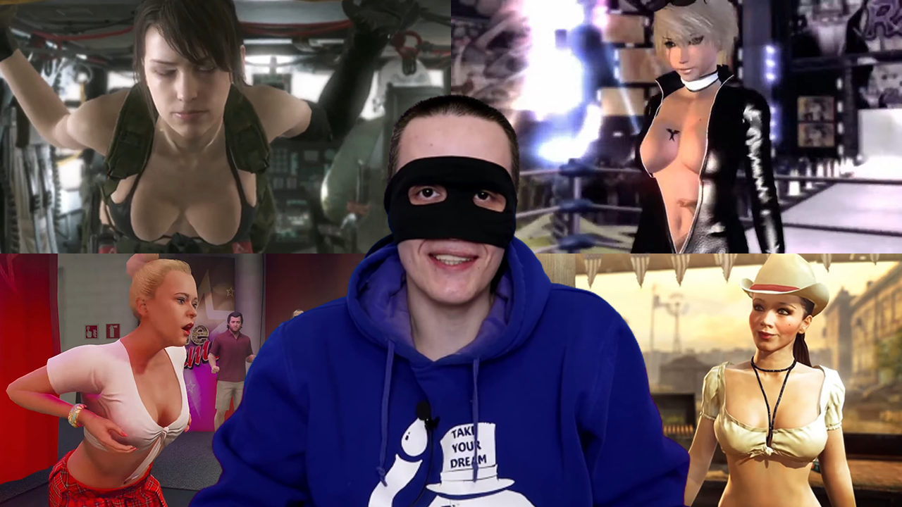 Красивые девушки в играх! Фемка негодует смотреть онлайн