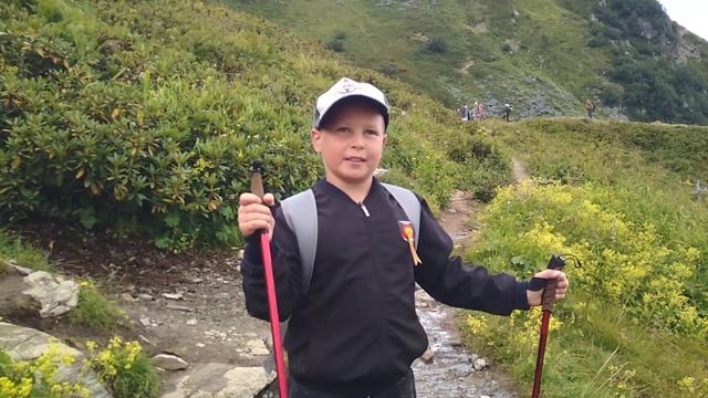 Походы с детьми Отзыв ребенка о походе с ночевкой на Бзерпинский карниз смотреть онлайн