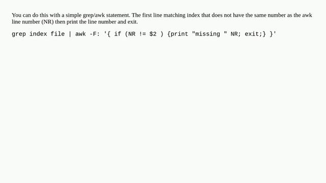 Searching for a missing number in a sequence of numbers смотреть онлайн