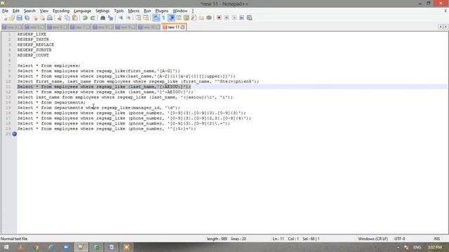 Regular Expression In Oracle SQL | Regexp_Like in Oracle SQL смотреть онлайн