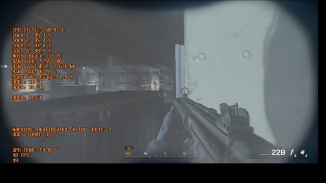QuadCore AMD Athlon II X4 630 Call of Duty: Modern Warfare Remastered Poziom Veteran смотреть онлайн