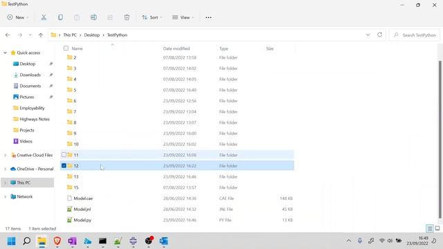Python for Abaqus - 1.5: Build the Master File - SS I-beams смотреть онлайн