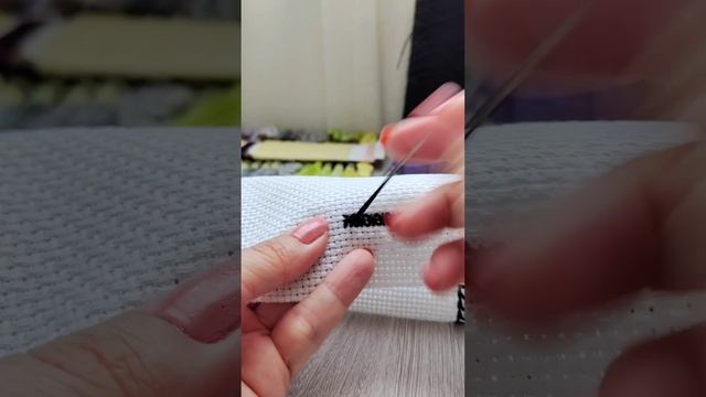 Easy double cross stitch in all directions | DIY hand embroidery on canvas | Tips for creating craf смотреть онлайн