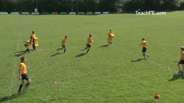 Rugby Drill - Continuity Drill - Switch смотреть онлайн