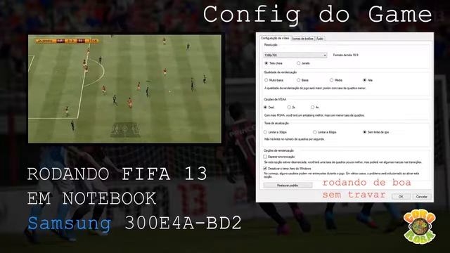 FIFA 2013 - NOTEBOOK SAMSUNG 300E4ABD2 (miniGameplay) смотреть онлайн