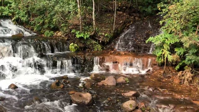 Водопад на реке Чалпа рядом с городом Боровичи смотреть онлайн