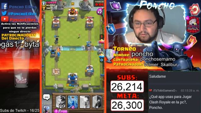 Noche de Cotorreo - Clash Royale - Multi Torneos, Cofres y Mas - En Español смотреть онлайн