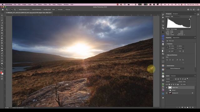 How to Remove Unwanted Lens Flare Using Photoshop смотреть онлайн