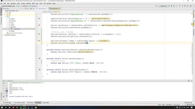 Java 8 Optional (pt. 3) - Utilizando Filter, Map e FlatMap de uma Optional смотреть онлайн