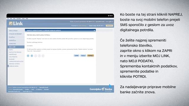 Link m - namestitev mobilnega digitalnega potrdila смотреть онлайн
