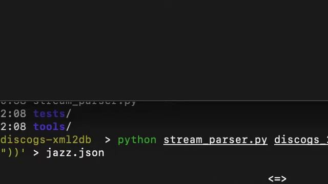 discogs releases xml TO stream parser (xml 2 json) TO jq filter fo jazz смотреть онлайн