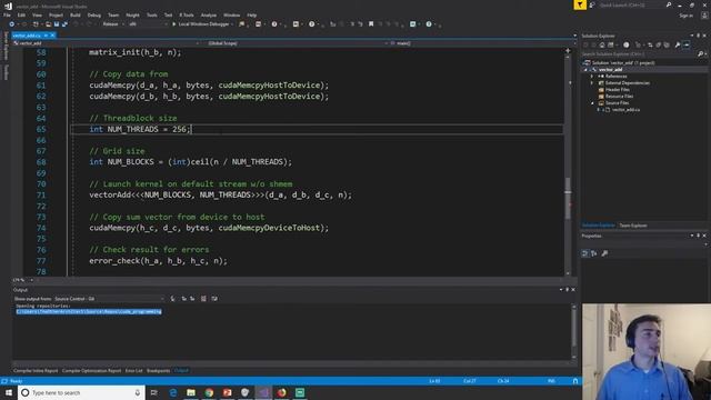 CUDA Crash Course: Vector Addition смотреть онлайн