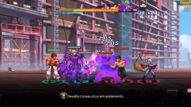 O Primeiro Campeão/Uma Derrota Amarga(História) - Street Fighter Duel смотреть онлайн