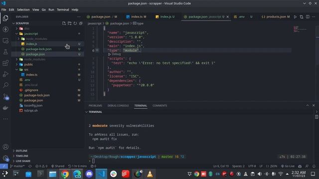 Scrapping Amazon Using Node js || Puppeteer|| Typescript||JavaScript смотреть онлайн