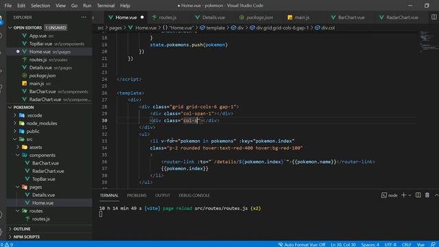 Rutas anidadas en Vite (Vue.js 3), Parte 12 смотреть онлайн