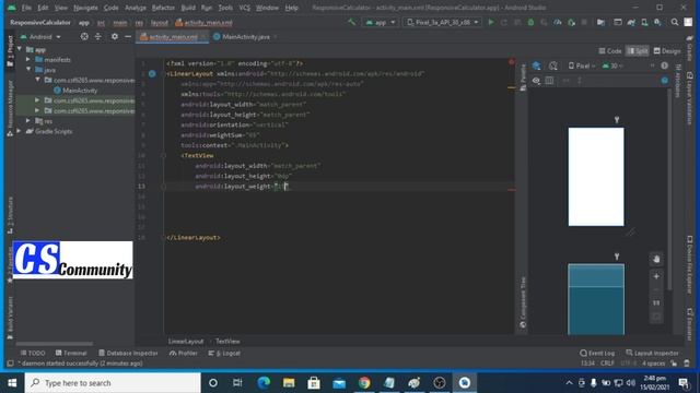 Responsive Pro Calculator in Android Studio Using Java P#1 | Explained | Logic + Code | CS Communit смотреть онлайн