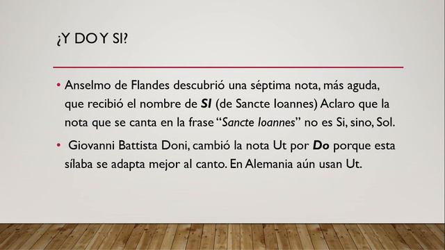 Origen de los nombres de las notas musicales. смотреть онлайн