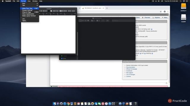 Установка и настройка XAMPP VM (PHP, MYSQL, APACHE) для OSX (macOS Mojave, macOS Sierra) смотреть онлайн