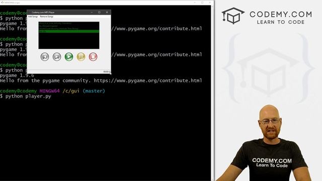 MP3 Player Song Duration and Length (pt4) - Python Tkinter GUI Tutorial #90 смотреть онлайн