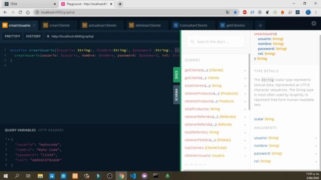 Servidor con MongoDB - GraphQL смотреть онлайн