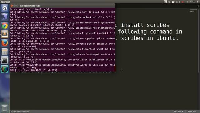 How to install scribes editor in ubuntu смотреть онлайн