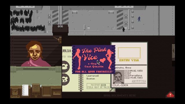 Papers, Please! Серия №1. Слава Артстоцке! смотреть онлайн