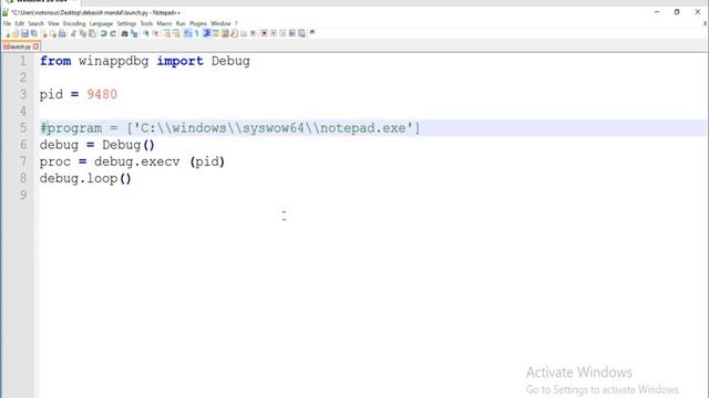 Python Winappdbg Tutorial for Reverse Engineers 3 of 20: Attaching to Existing Process смотреть онлайн