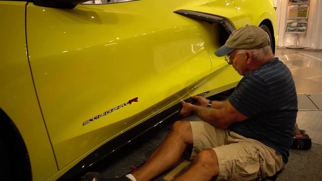 Exterior adds to my C8 Corvette смотреть онлайн