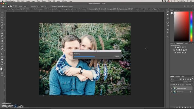 Photoshop: Content Aware Move Tool смотреть онлайн