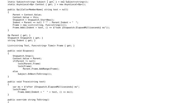 Code Review: Operation logger смотреть онлайн