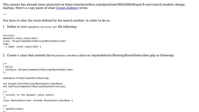 Drupal: Change markup shown before the search result (2 Solutions!!) смотреть онлайн