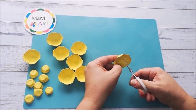 Jak zrobić kwiaty z wytłoczek po jajkach ♻️ Recykling ♻️ Wiosenne kwiaty z recyklingu смотреть онлайн