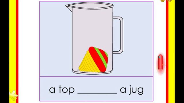 Kindergarten worksheets - English - use of 'in' смотреть онлайн