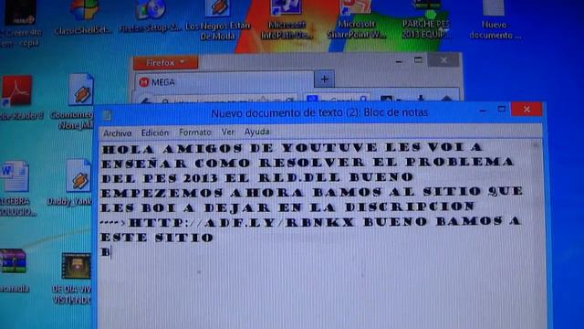 Como Solucionar El Problema Del rld dll Pes 2013 Parte 1!Bien Explicado! смотреть онлайн