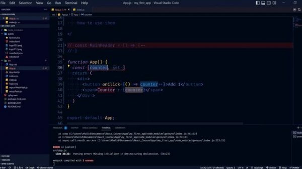 useState hook ReactJs