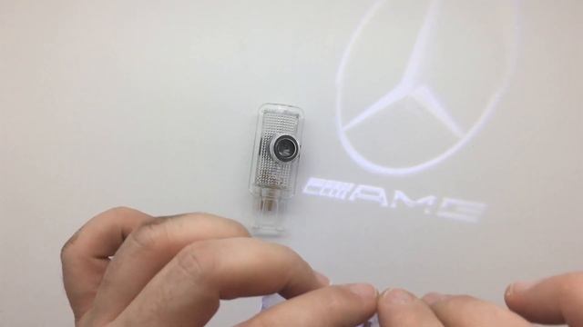 Лазерная проекция AMG для Mercedes-Benz ML GL смотреть онлайн