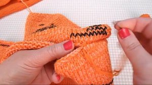 Плечевой шов по закрытым петлям | Вязание для начинающих