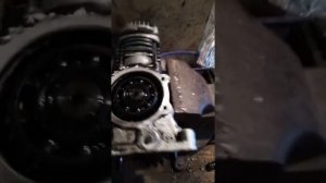 устранение течи масла в компрессоре д 245.12с. ЗИЛ 45085.