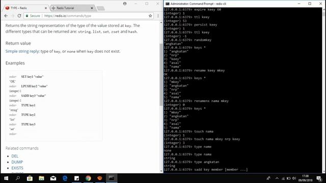 [TBD-A] Mengenal Redis (keys, list, hash) смотреть онлайн