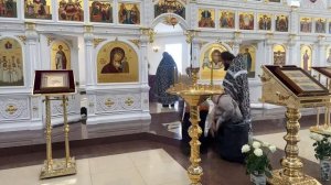 Первая неделя Великого поста, среда Литургия Преждеосвященных Даров.