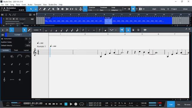 Playing Piano | Soundiron Emotional Piano Kontakt Library | Presonus Studio One 5