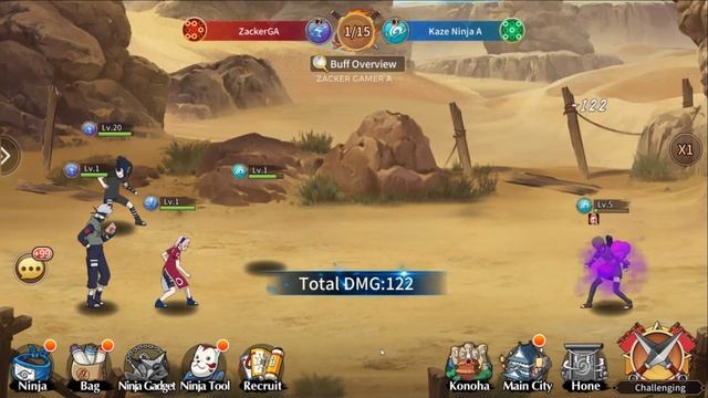 Konoha The Return Gameplay - Naruto RPG iOS APK Download смотреть онлайн
