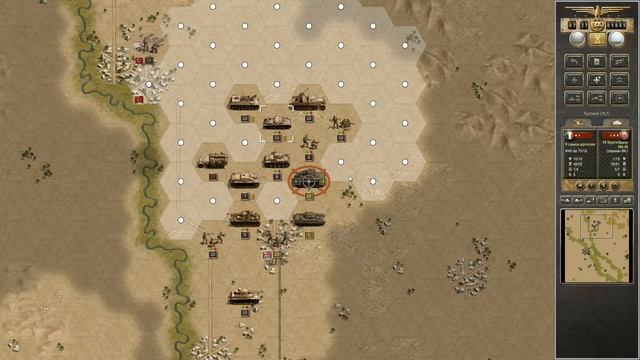Africa Corps (DLC для игры Panzer Corps) прохождение #14. Декабрь 1942 г. Вторжение в Ирак. смотреть онлайн